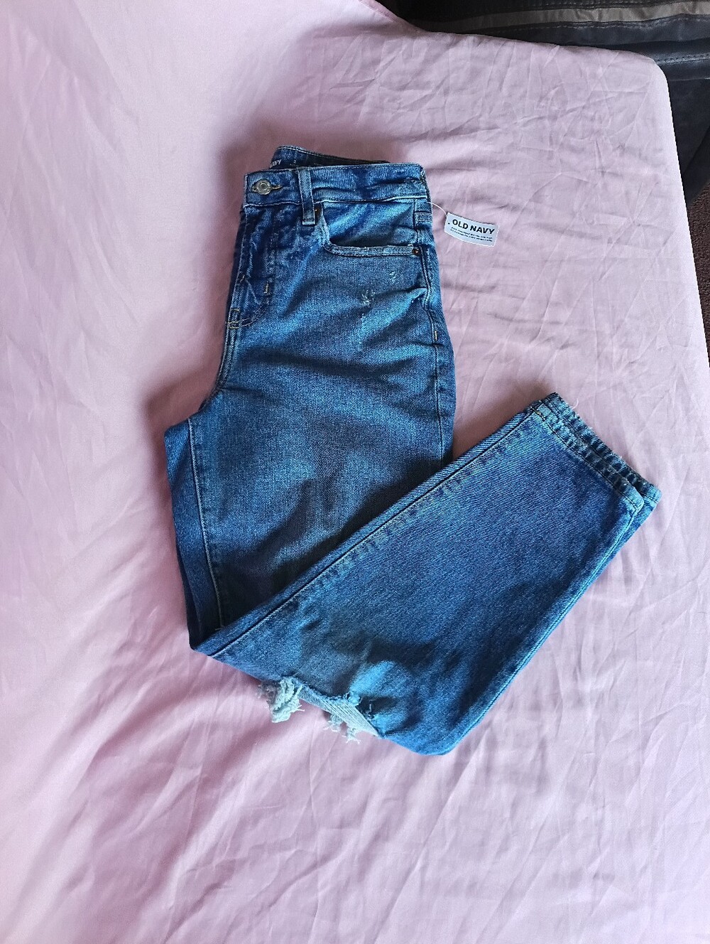 Old navy higher high rise o.g straight secret smooth pockets size 2 petite